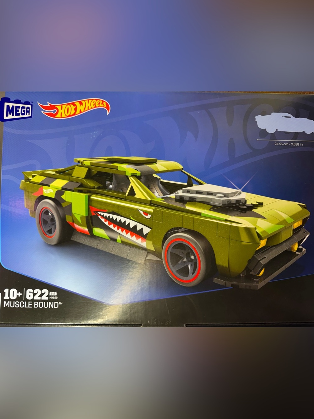 Mega Hot Wheels Muscle Bound bricks
